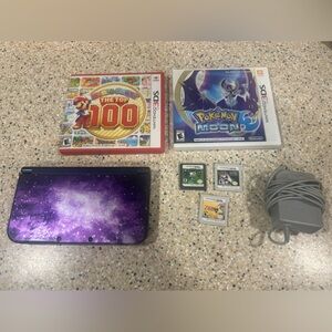 Nintendo 3DS bundle with 5 games